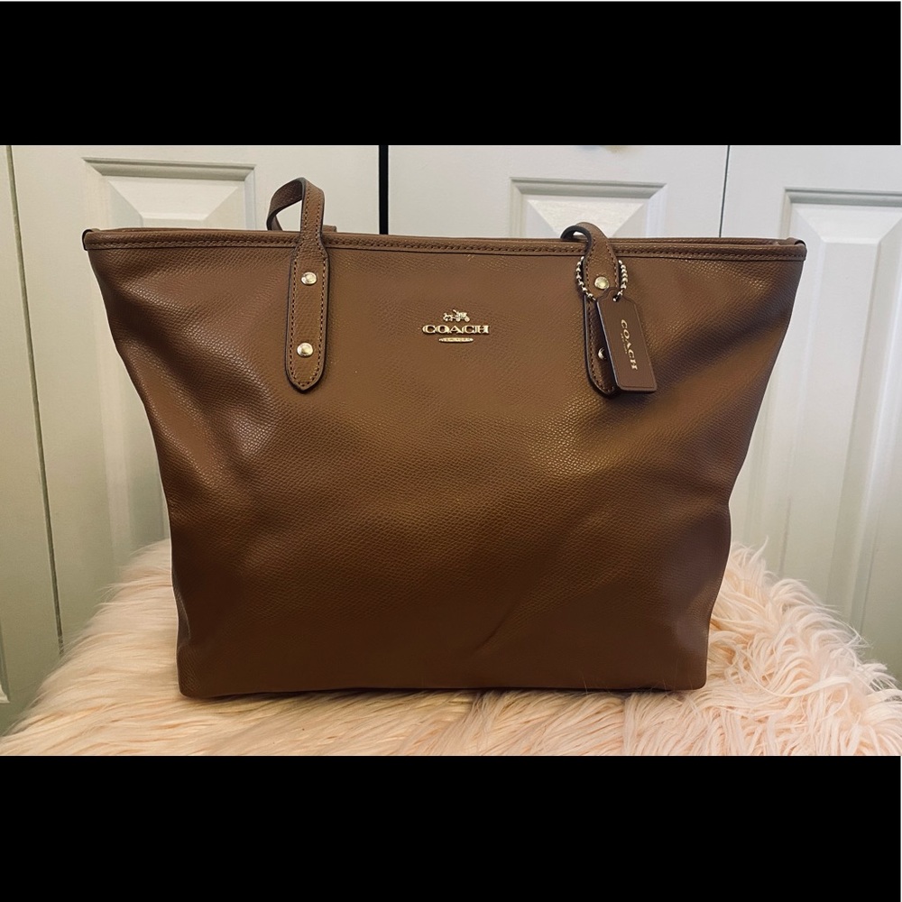Coach Classic leather tote